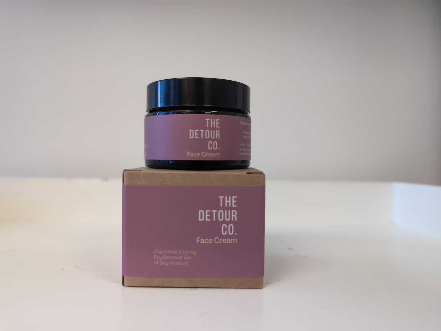 sensitive skin face cream with shea, honey, chamomile and zinc