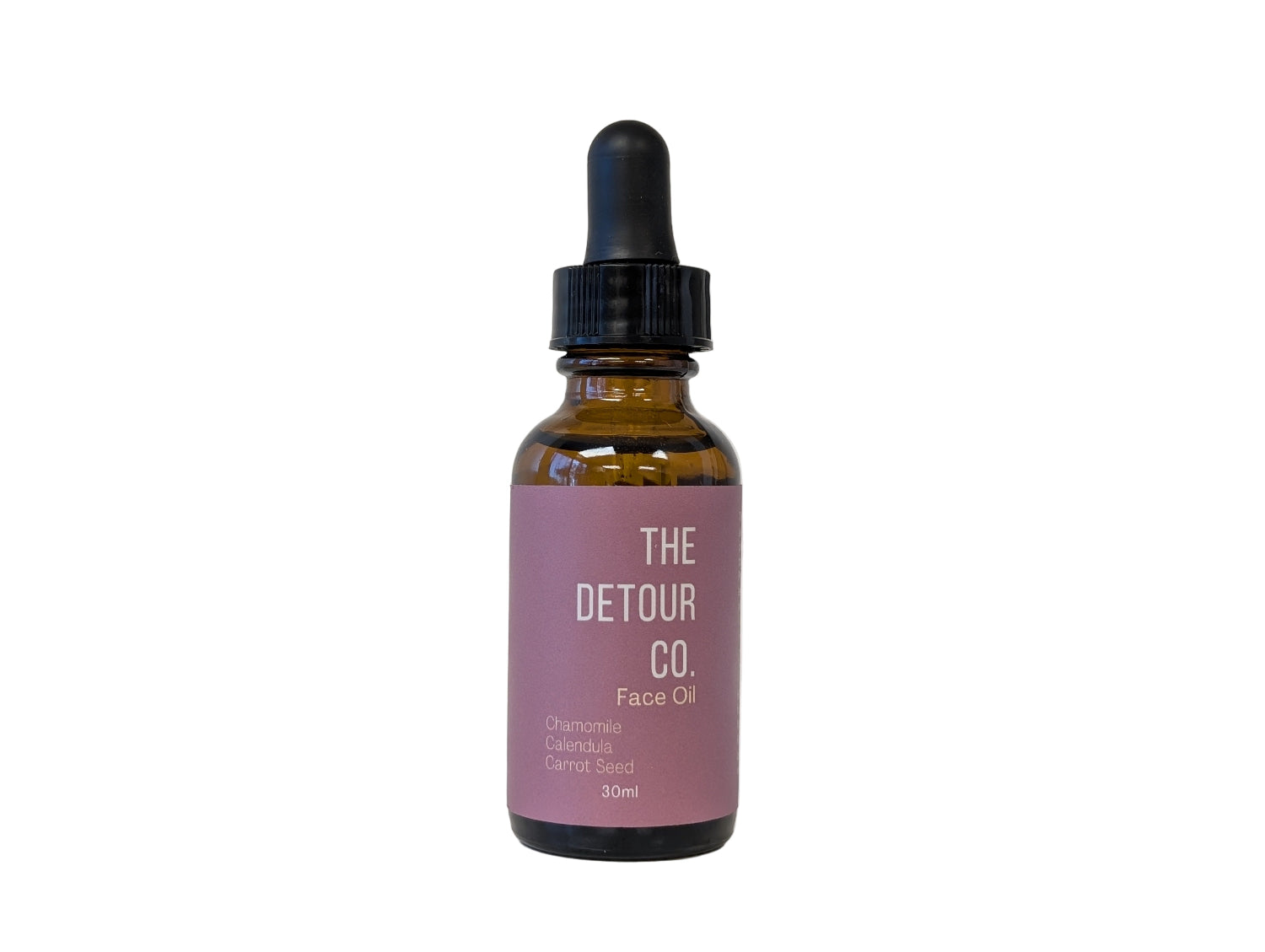 botanical face oil with carrot seed, regenerative face oil
