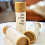 A nourishing lip balm that helps keep lips soft, smooth, and hydrated throughout the day in sustainable packaging.