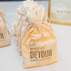 Detour Co. sample and travel set. Body Butter, Clay Cleanser, Toner, Face Oil, Face Cream.