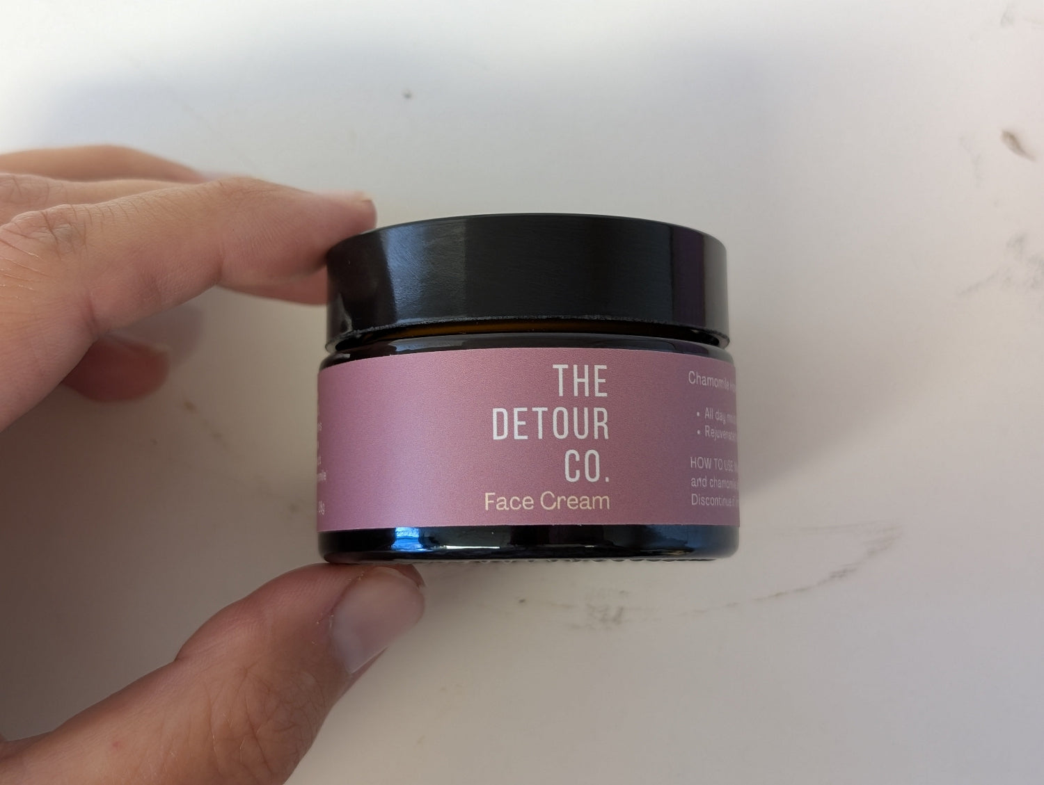 handmade botanical face cream for dry skin