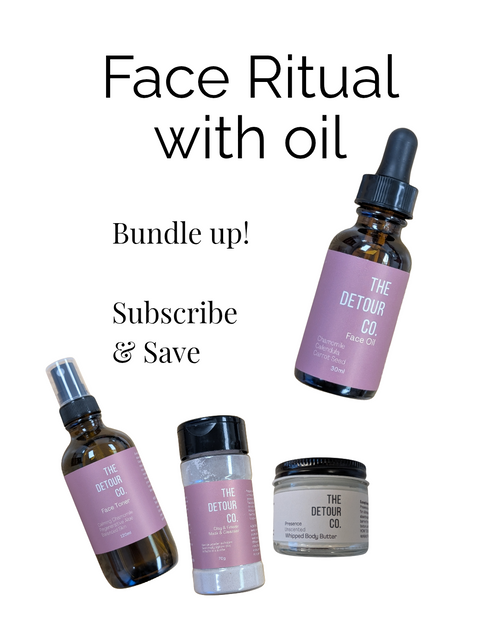 3 Step (+1) Skincare Routine – Face Oil Bundle for Radiance & Repair