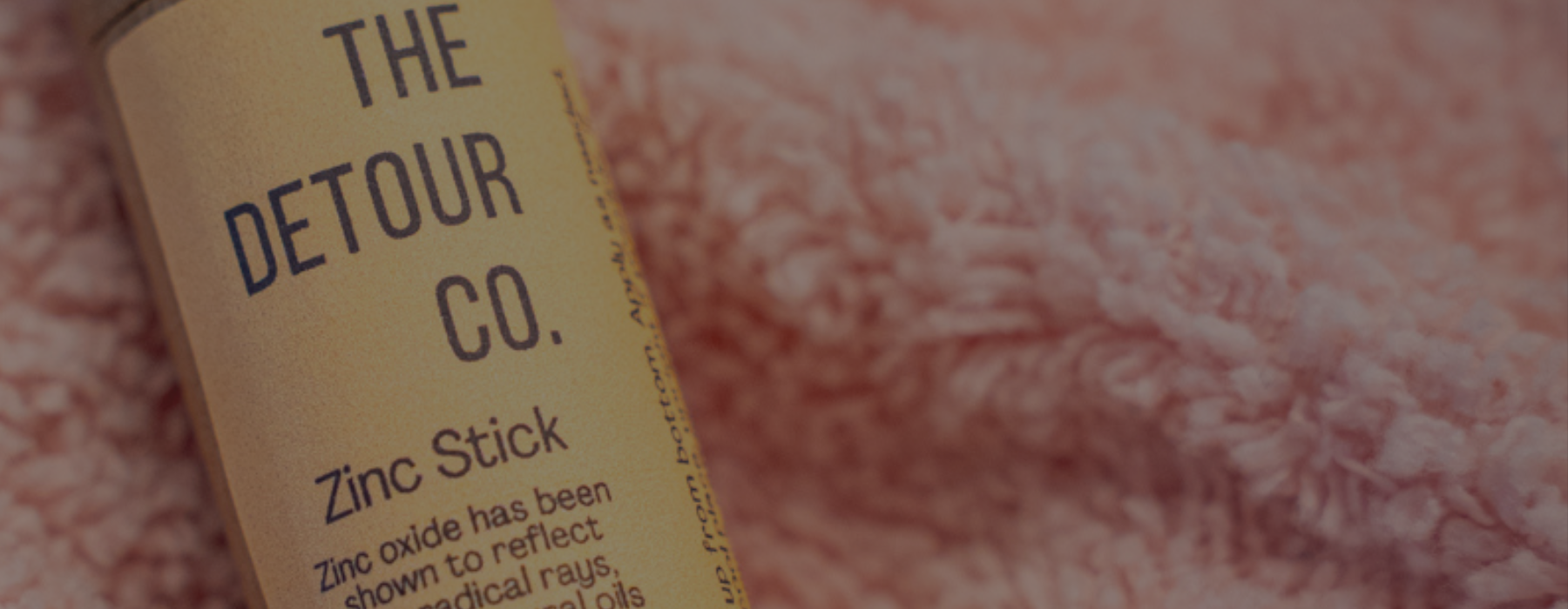 A convenient mineral zinc stick designed for everyday outdoor use and skin protection in eco-friendly packaging.